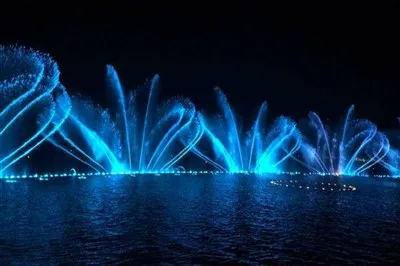 Roterende springvand