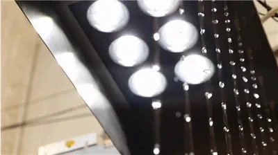 Ophængt magisk vanddråbegardin